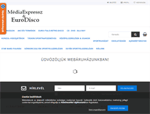 Tablet Screenshot of mediaexpressz.hu